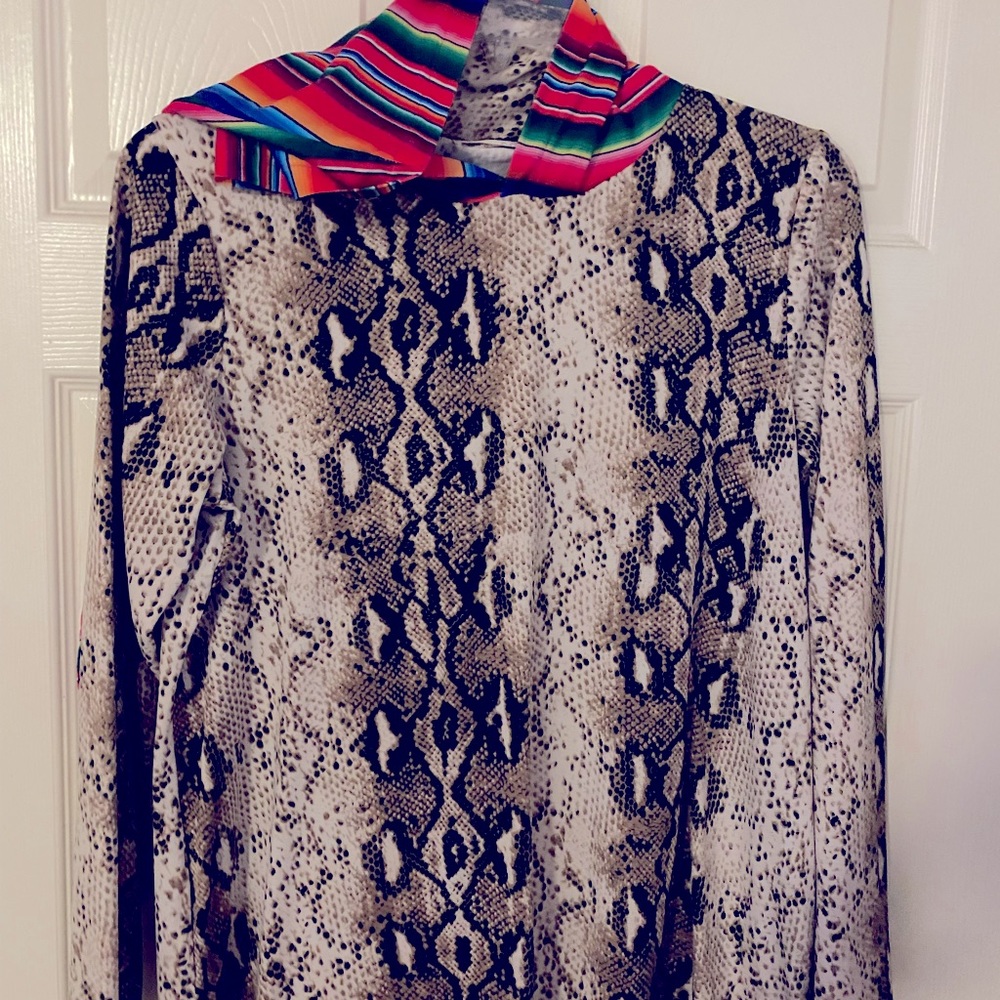 Animal print. Hoodie